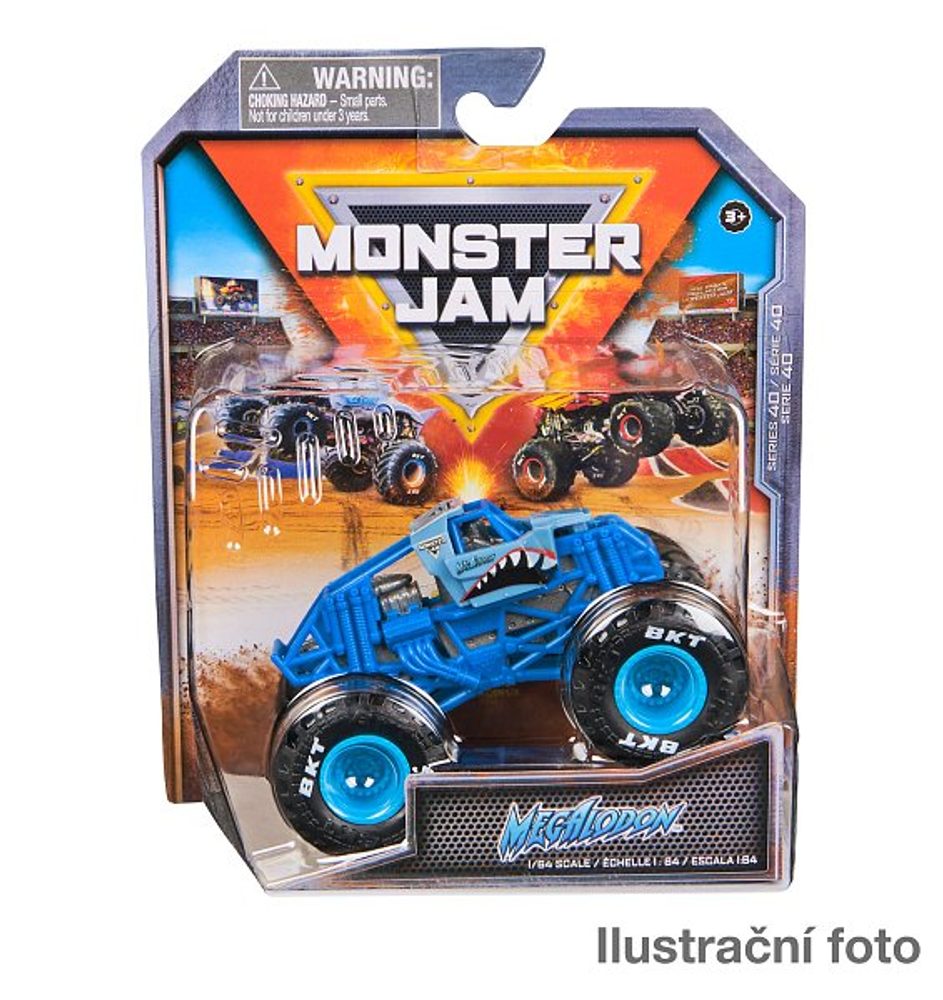Levně SpinMaster MONSTER JAM - sběratelský kovový model auta Monster Truck, assort, 1:64