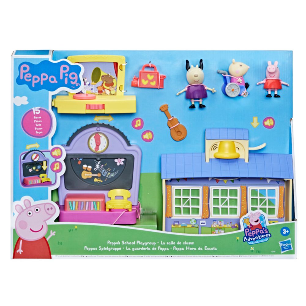 Levně PRASÁTKO PEPPA HRACÍ SADA PEPPINA ŠKOLKA