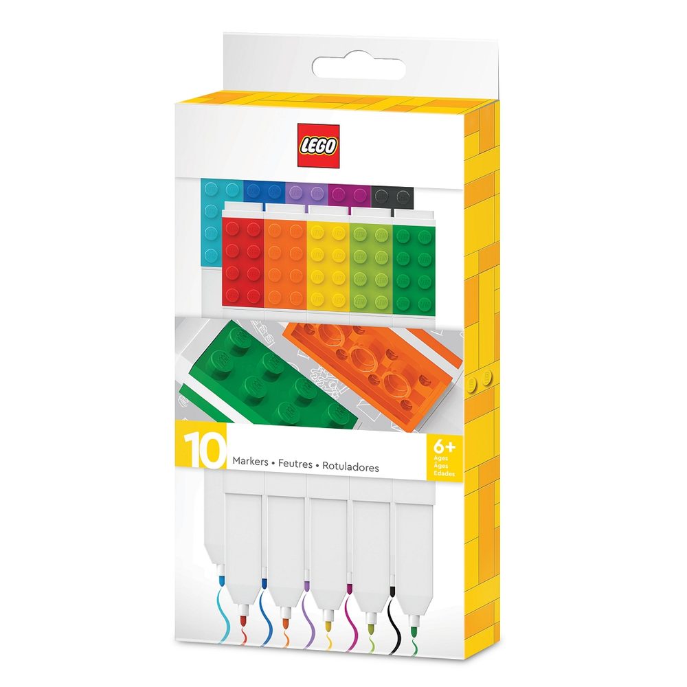 Levně LEGO Fixy, mix barev - 10 Ks