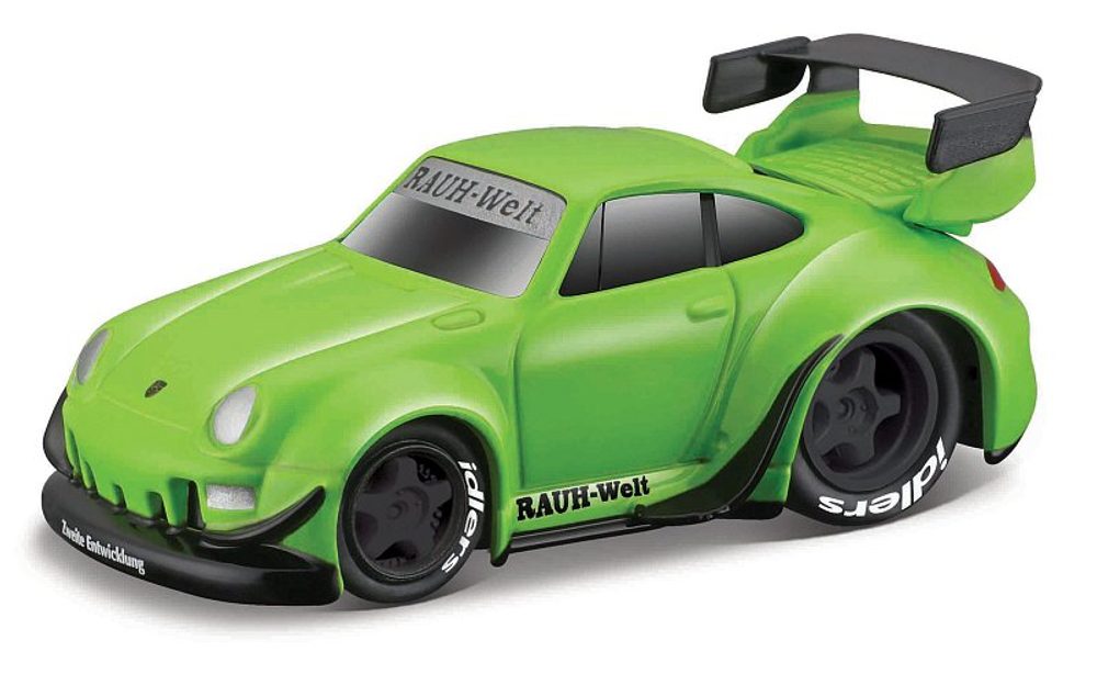 Levně Maisto - Muscle Machines - RWB 993 911, zelená, 1:64