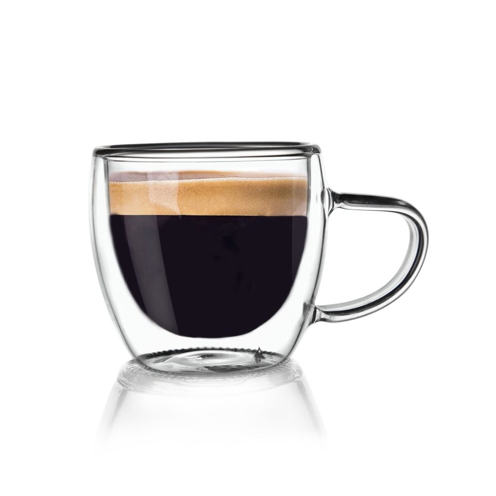 Levně Dvoustěnný hrnek DOUBLE 0,11 l