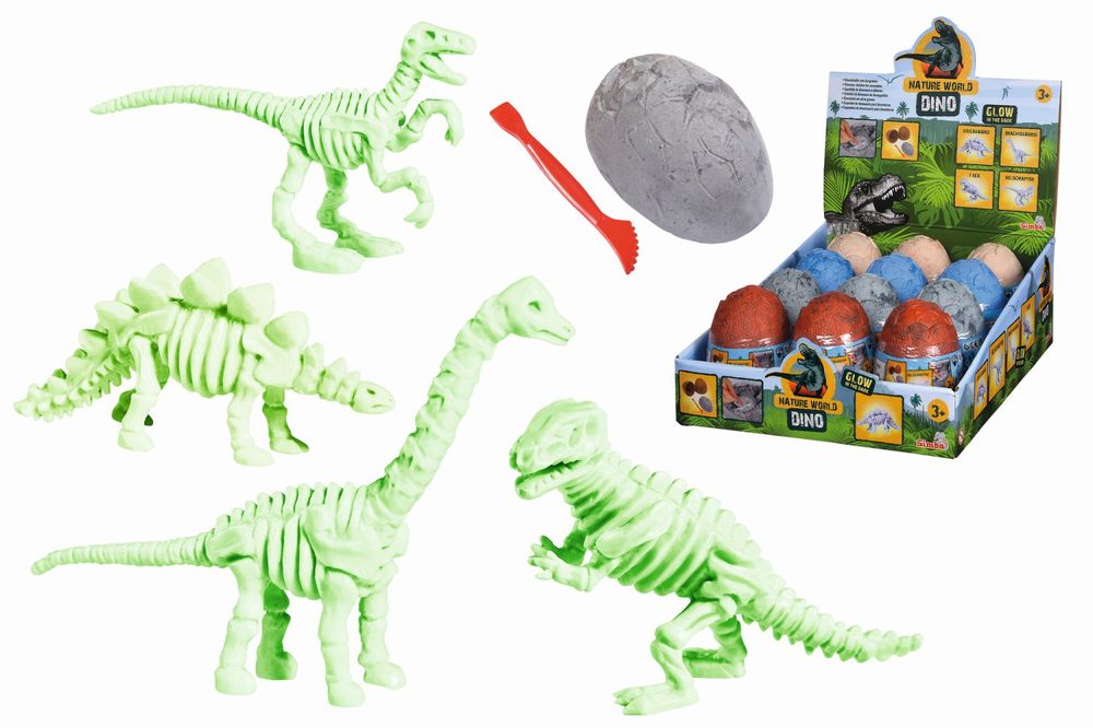 Simba Vajíčko s kostrou dinosaura k vykopání