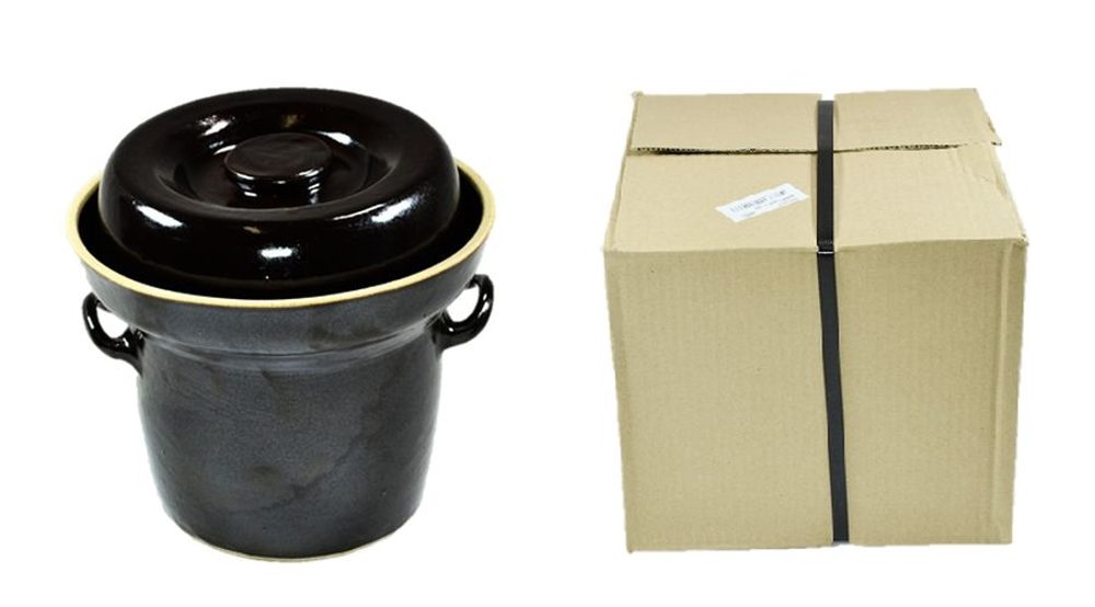 Levně zelák 2l+víko, KART.OBAL, keramika