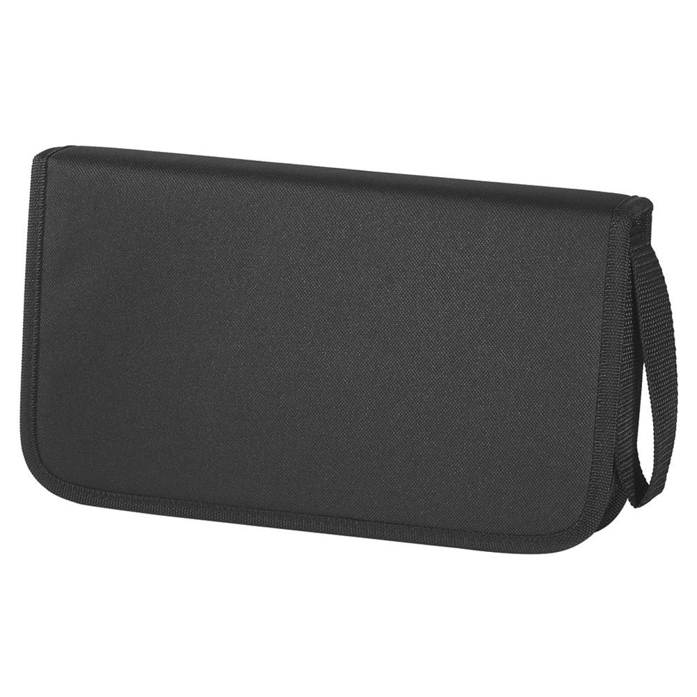 Levně Hama Wallet 64, pouzdro pro 64 CD/DVD/Blu-ray disků, nylonové, černé