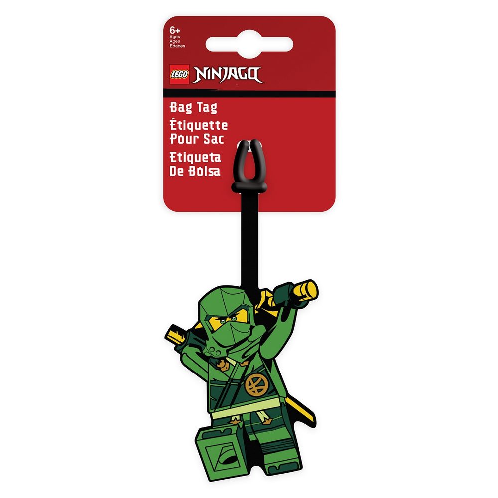 Levně LEGO Ninjago Jmenovka na zavazadlo - Lloyd