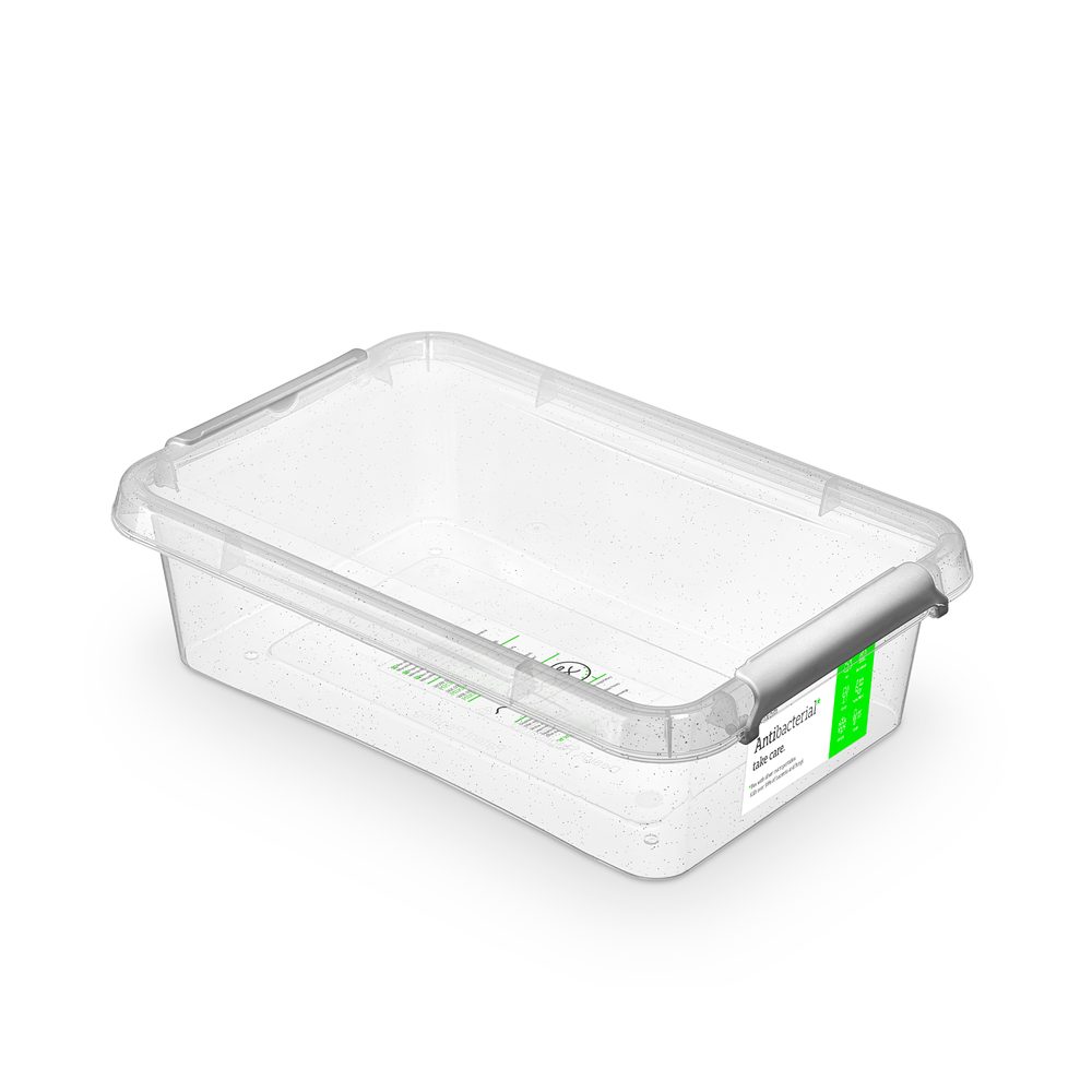 Levně antibakter.box 3,1 l 29x20x8cm,transp.plast