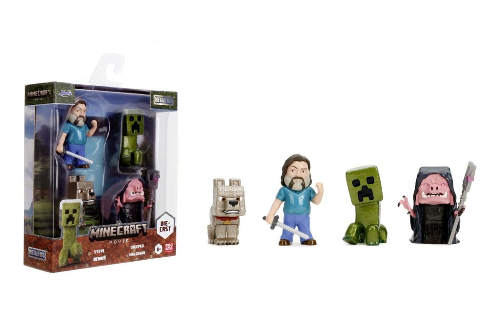 Levně Minecraft Movie figurky 2,5" sada 4ks