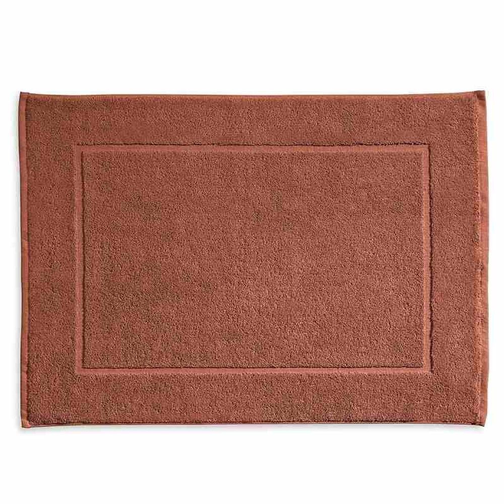 Levně KELA Koupelnová předložka LADESSA terakota 60 x 100 cm KL-23488