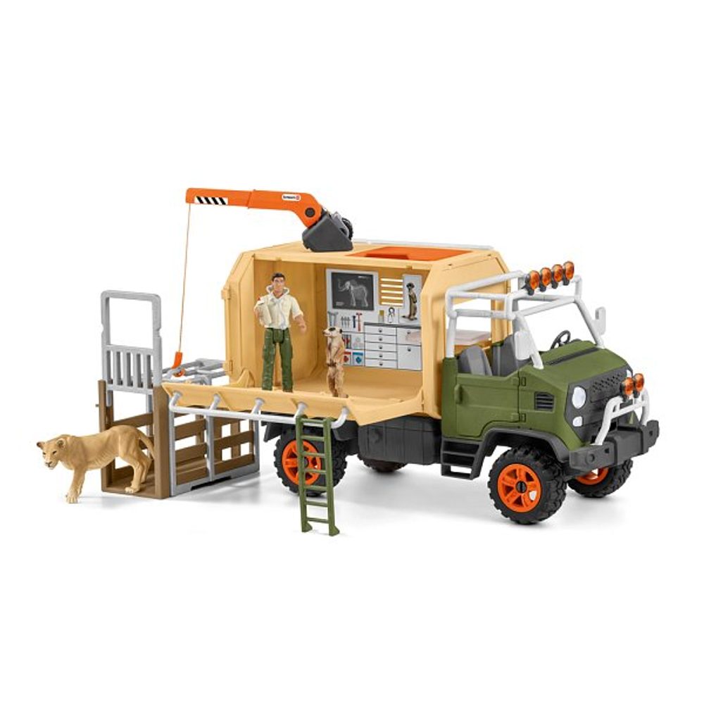 Levně SCHLEICH Velký záchranný vůz pro zvířata