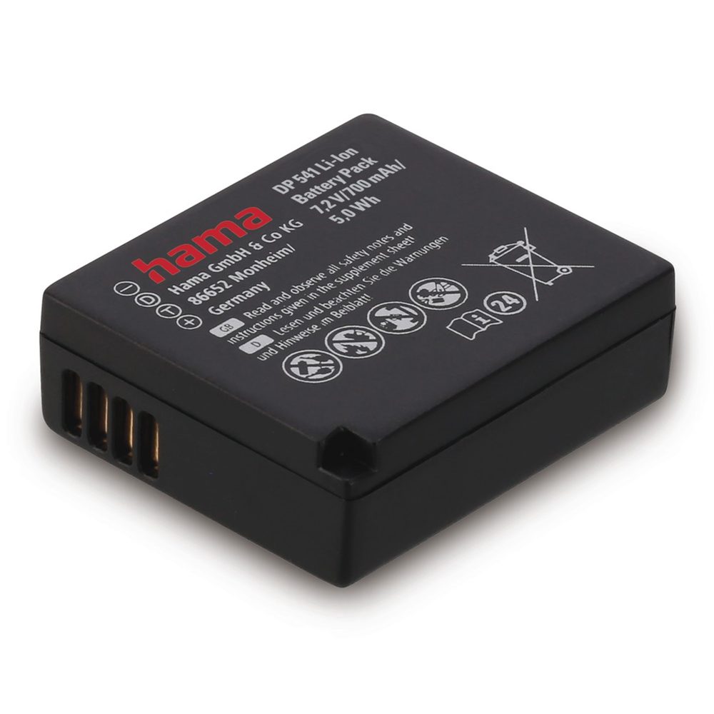 Levně Hama fotoakumulátor typ Panasonic DMW-BLG10, Li-Ion 7,2 V/700 mAh
