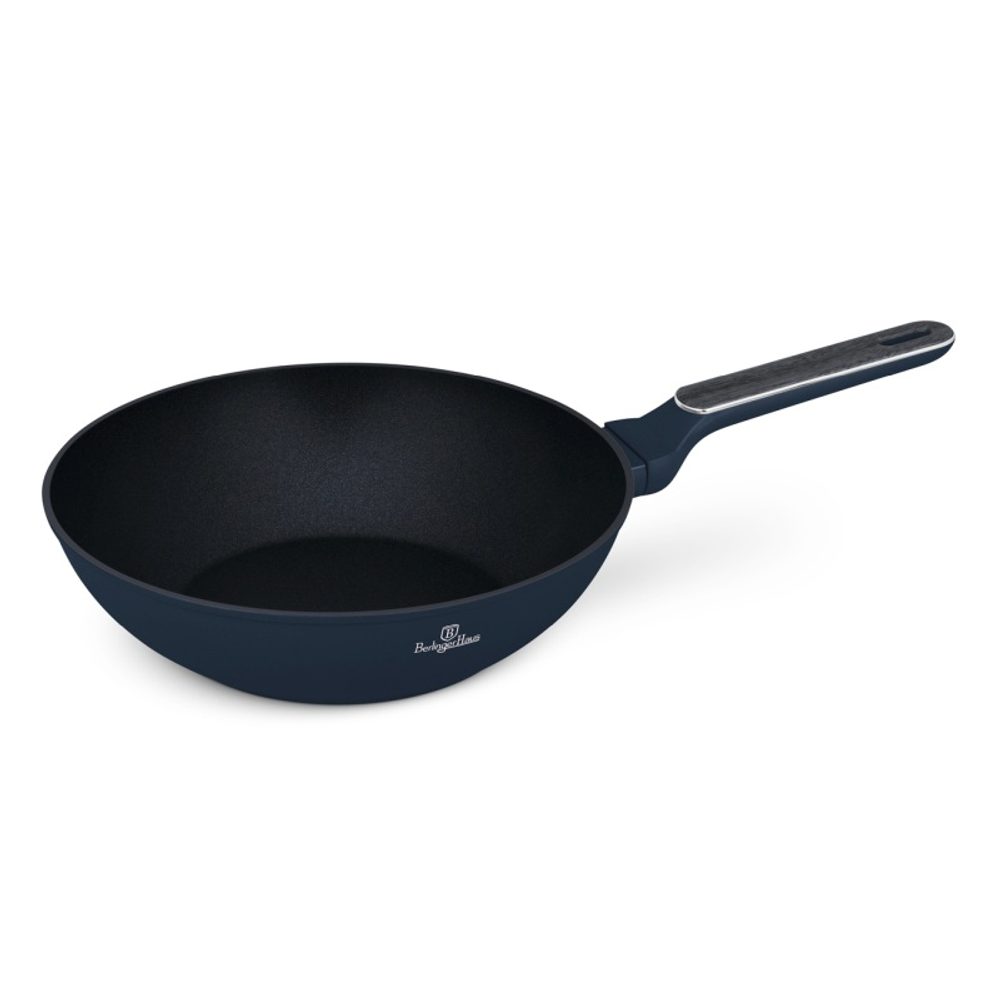 Levně BERLINGERHAUS Pánev Wok s titanovým povrchem 28 cm Deep Sea Collection BH-8372