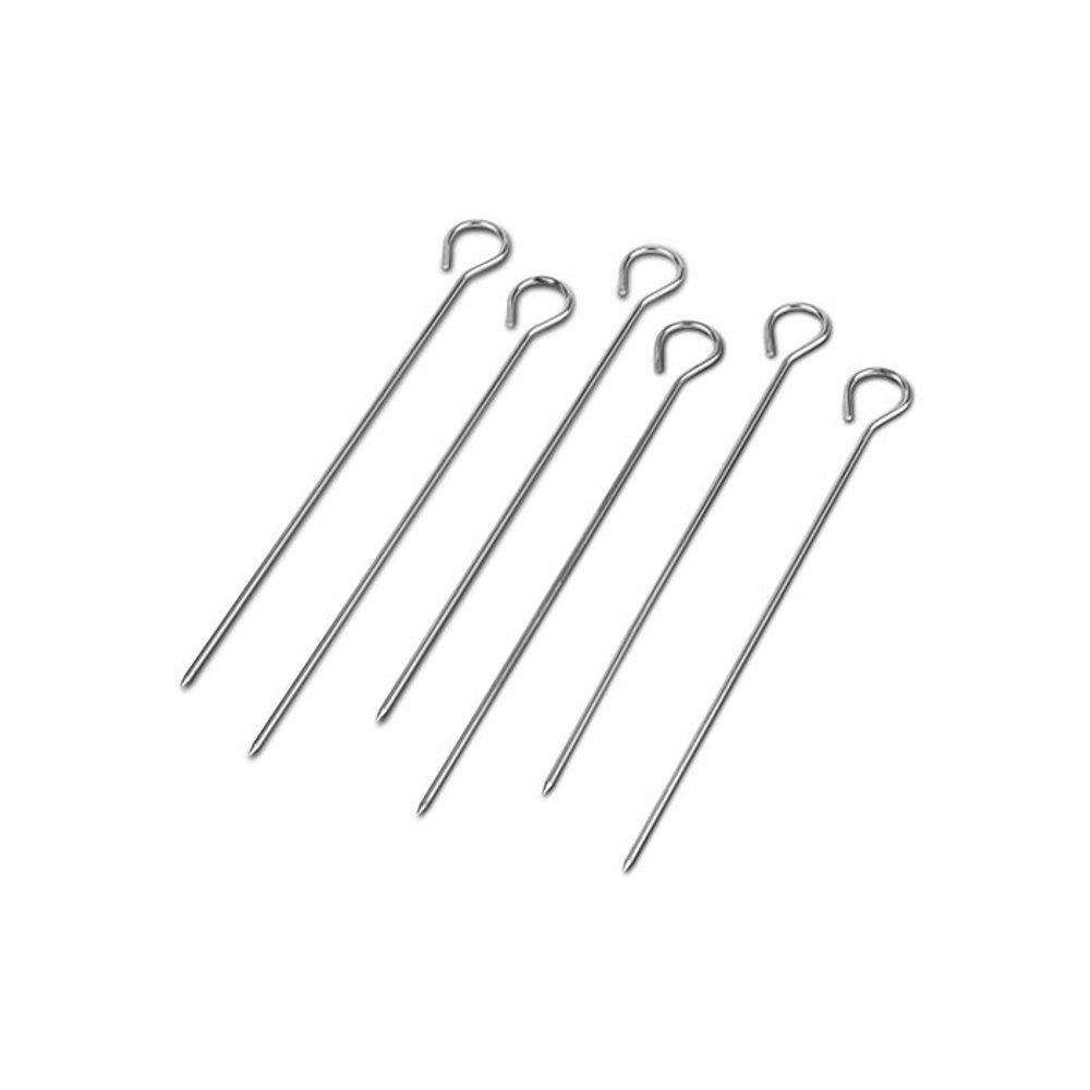 Levně jehla 22cm, 6ks, kulatá d2,4mm, BBQ GURU, gril, NR