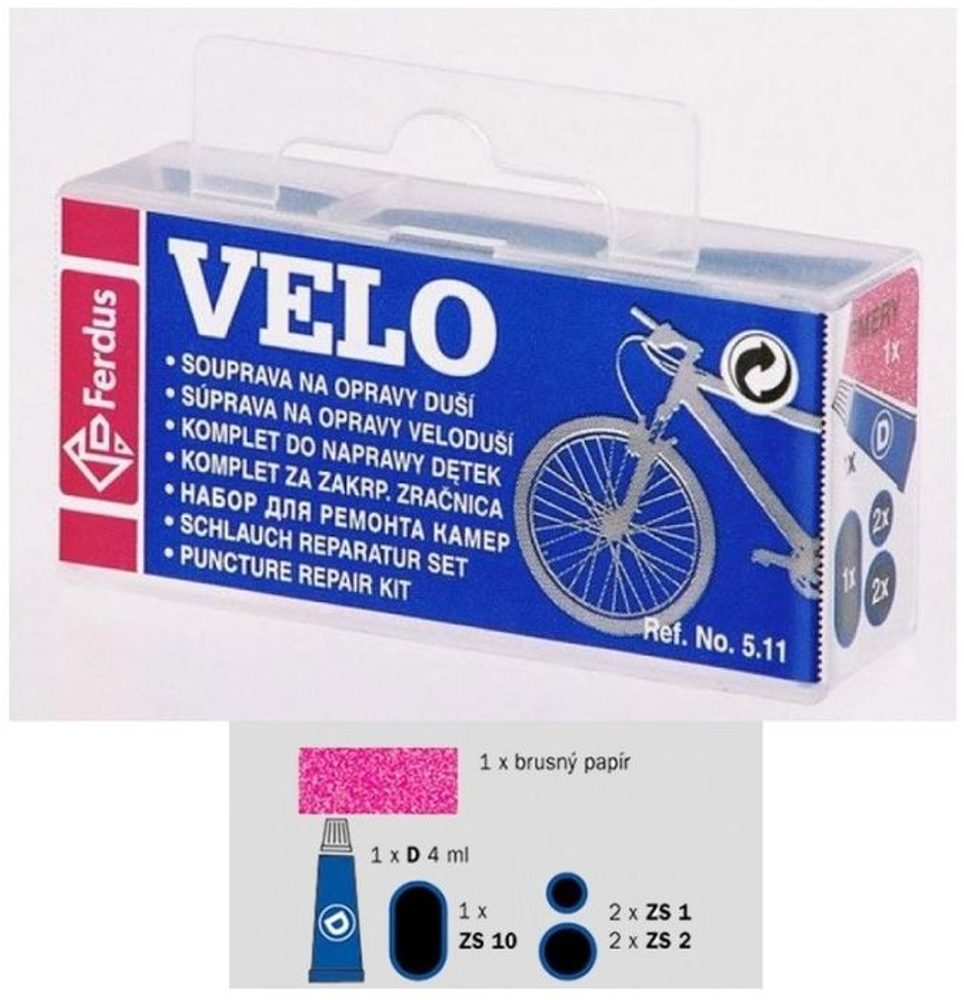 Levně lepení cyklo Ferdus plast