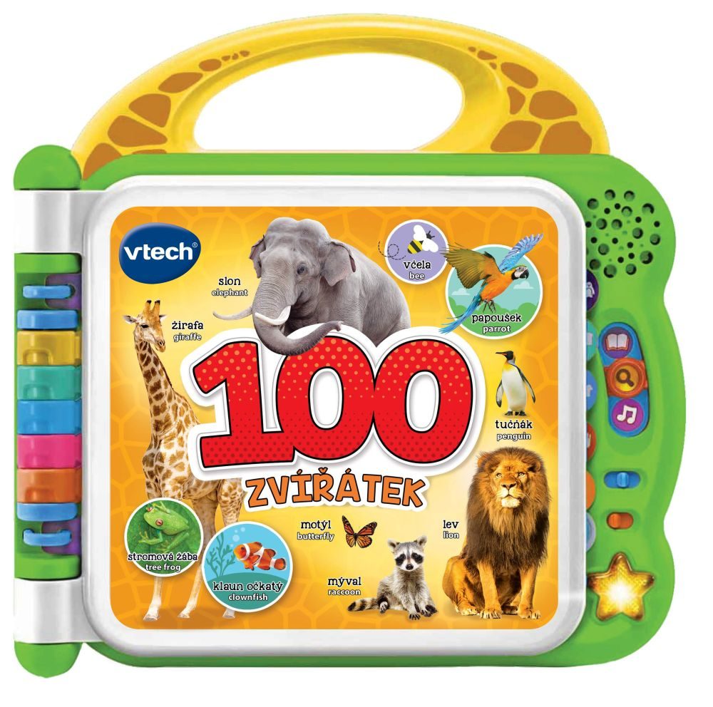 Levně Vtech Mých 100 zvířátek - CZ