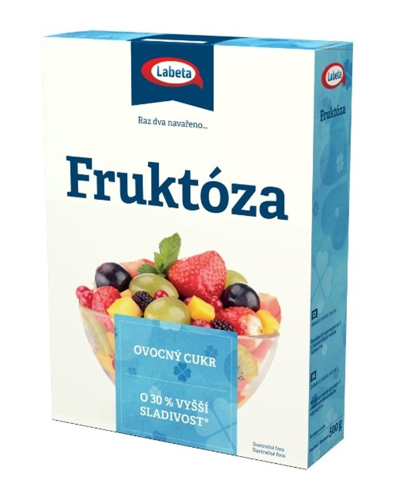 fruktóza 500g, krabička