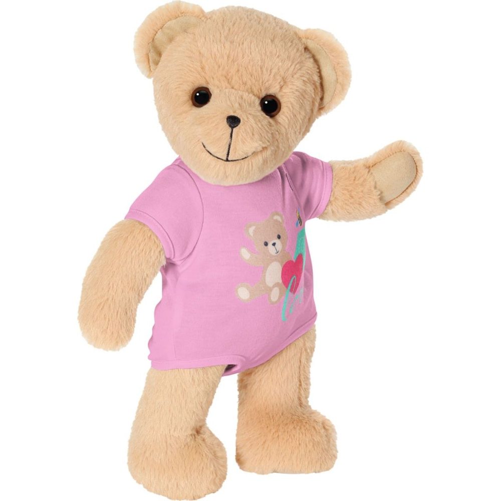 Levně Medvídek BABY born, růžové oblečení