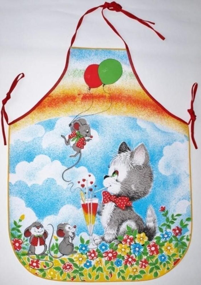 Levně zástěra KOCOUREK J515 dětská 73x60cm