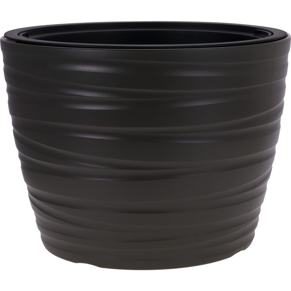 PROGARDEN Květináč plastový 47x35 cm tmavě šedá KO-Y89300760