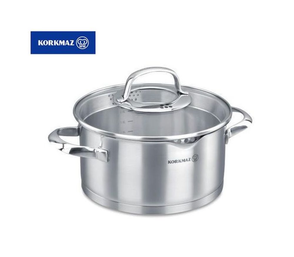 Levně hrnec d20+PO skl. STEAMA, 3,0l, v.10cm, indukce, NR
