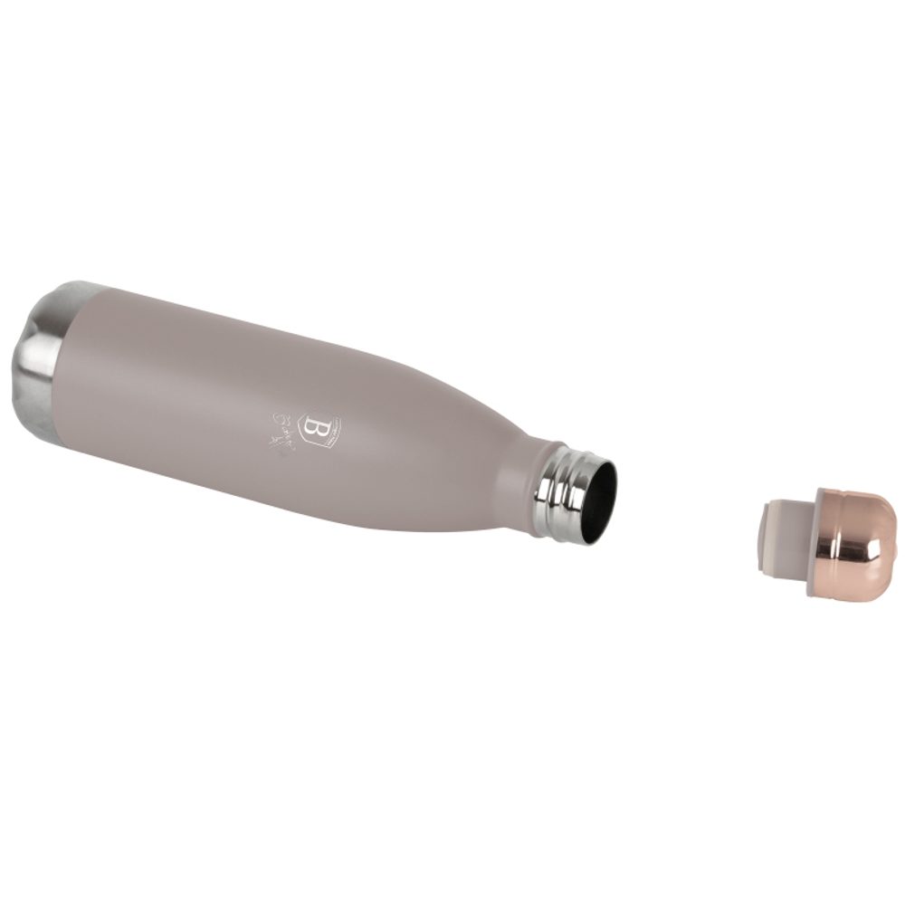 Levně BERLINGERHAUS Termoska lahev nerez 0,5 l Taupe Collection BH-8737