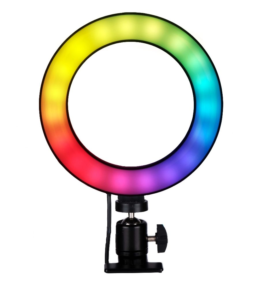 Levně GRUNDIG Kruhové světlo RING LIGHT 48 LED RGB ED-249617