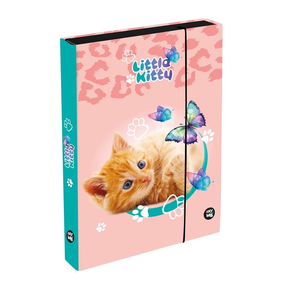 Levně Box na sešity A4 Jumbo Kočka