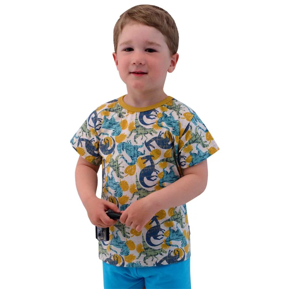 ESITO Dětské tričko Pravěk - 86 okrová