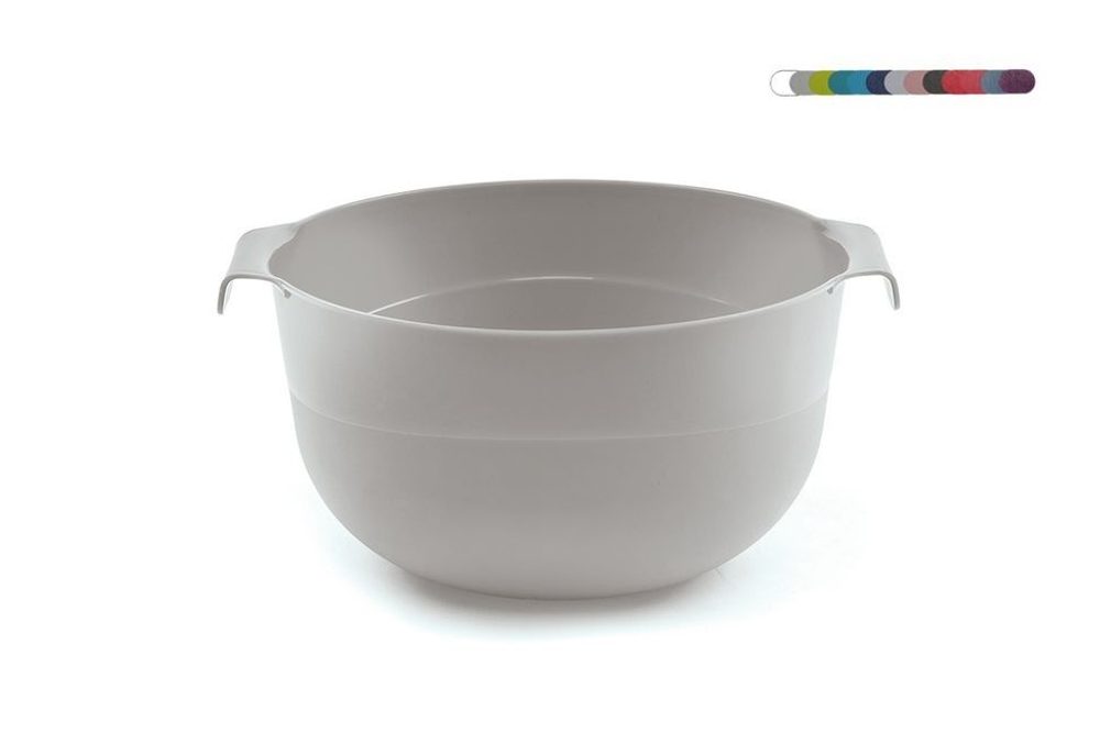 Levně mísa 4,0l šlehací d24x28x13,5cm, 2ucha, měkčí plast