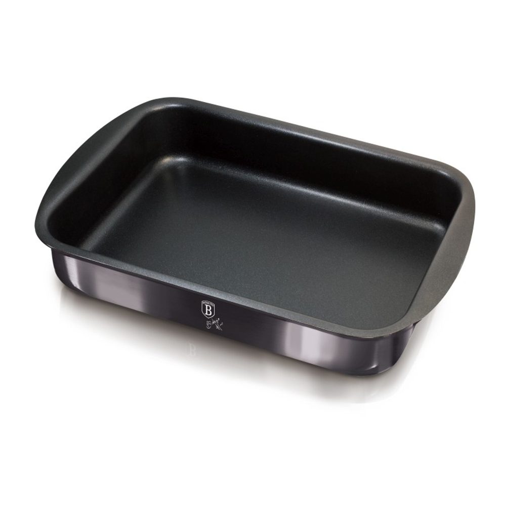 Levně BERLINGERHAUS Plech na pečení s titanovým povrchem 40x28,5 cm Carbon Pro Line BH-7899