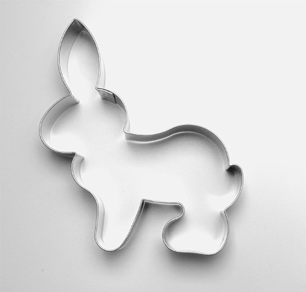 Levně vykr. 0122 Zajíc sedící, 12,5cm