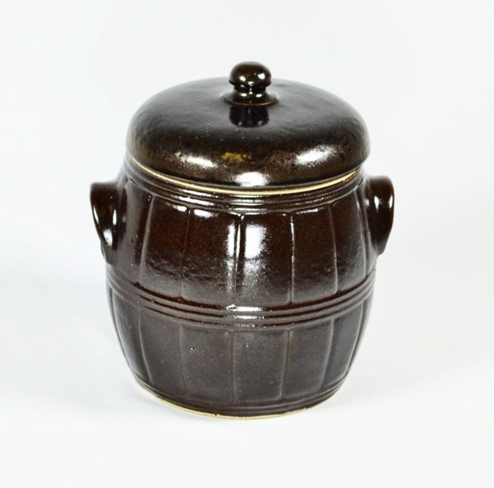 Levně soudek 1,5l+víko, keramika
