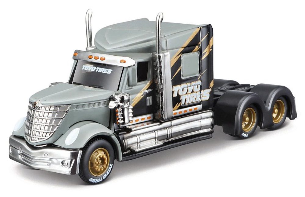 Levně Maisto - Design Custom Rigs, International Lone Star, šedá, 1:64
