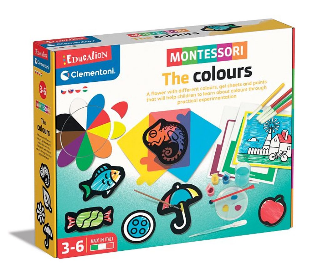 Levně CLEMENTONI Montessori - barvy