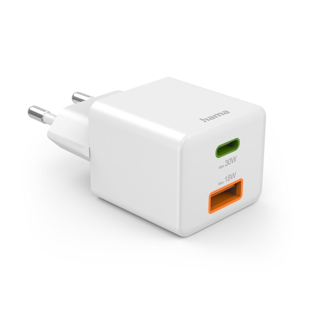Hama rychlá USB nabíječka USB-C + USB-A, PD/QC, 30 W (obrázek 17)
