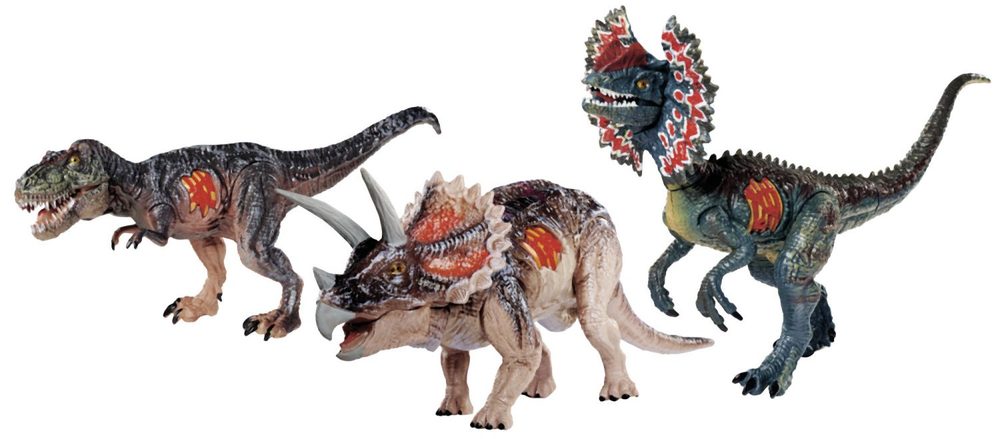 Dinosaurus se zvukem, 3 druhy (obrázek 2)