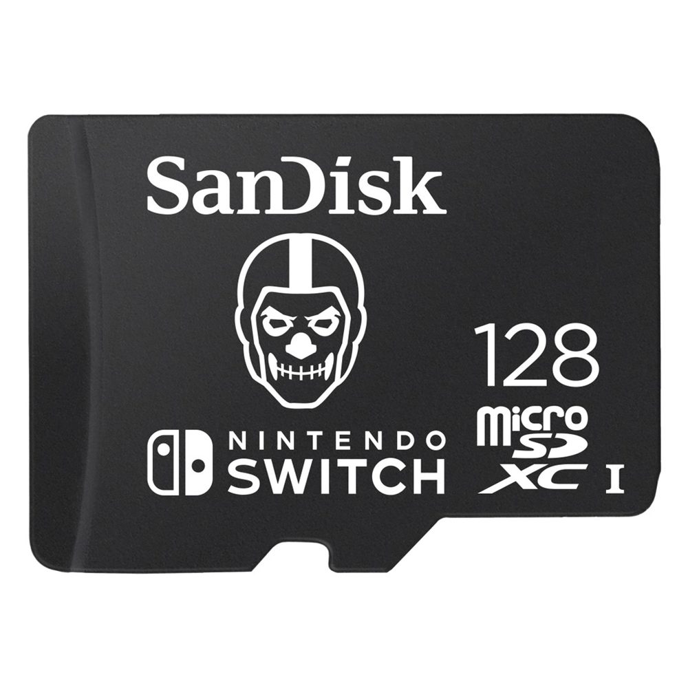 Levně SanDisk Nintendo MicroSD UHS I Card - Fortnite Edition, Skull Trooper, 128 GB