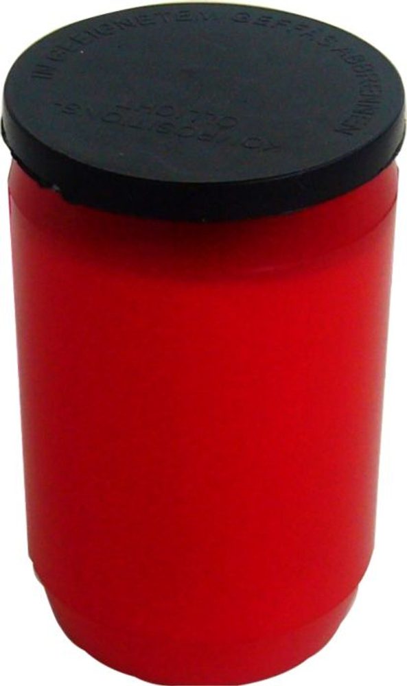 Levně svíčka hřbit.130g, OL1, olej. malá, červená