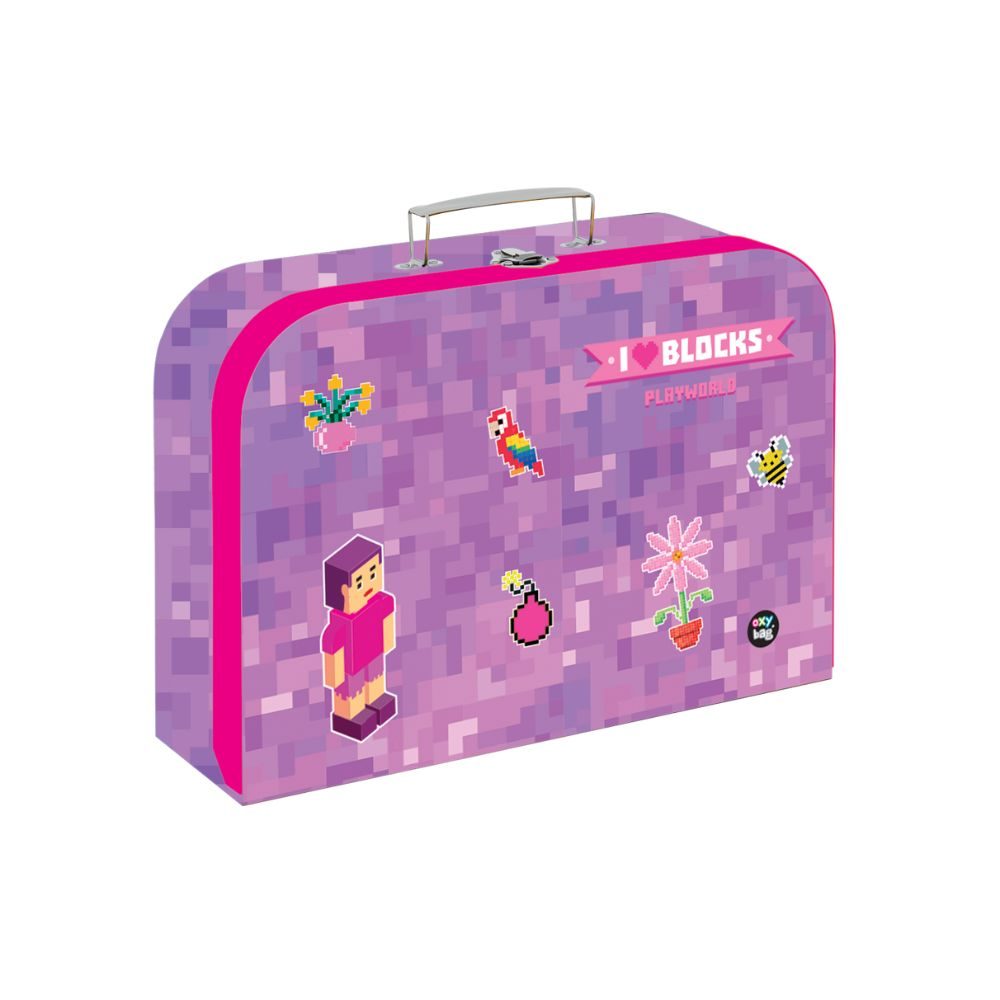 Levně Kufřík lamino 34 cm Playworld Girl