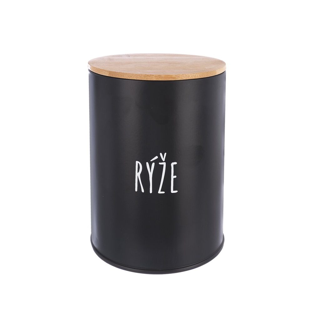 Levně Dóza Rýže BLACK pr. 11 cm
