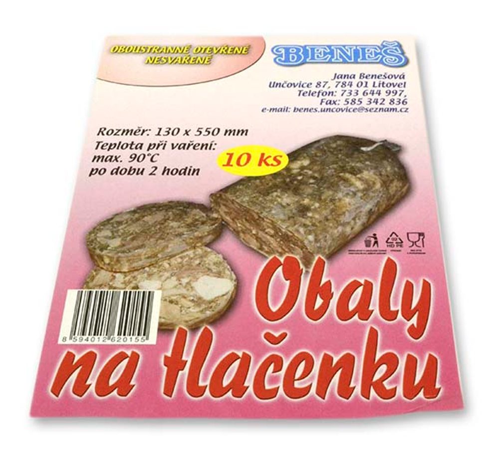Levně střeva tlačen.130x550/10ks/