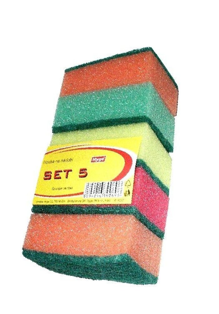 Levně houba 5ks HYGE SET 10,5x6,5x4cm, kuch.
