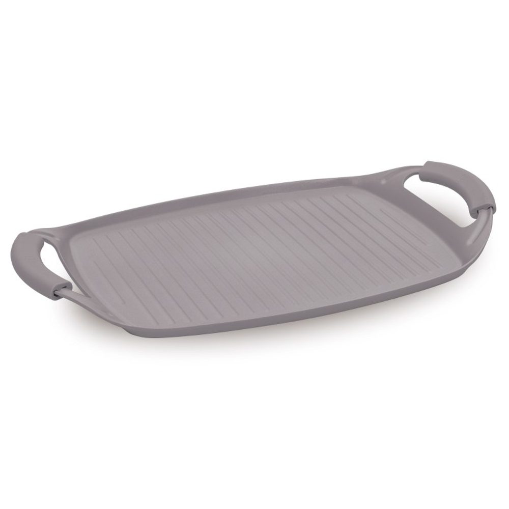 Levně BERLINGERHAUS Grilovací deska s titanovým povrchem 47 cm Taupe Collection BH-8107
