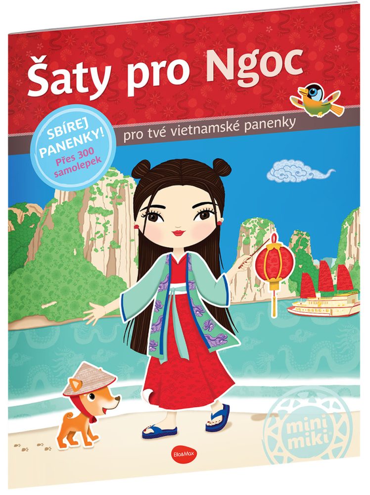 Presco Group Šaty pro NGOC ─ Kniha samolepek