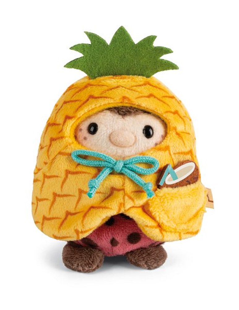 Levně NICI plyš MyMochi Beruška Dozz 8 cm v kostýmu ananas s kokosem,set dárkové bal.