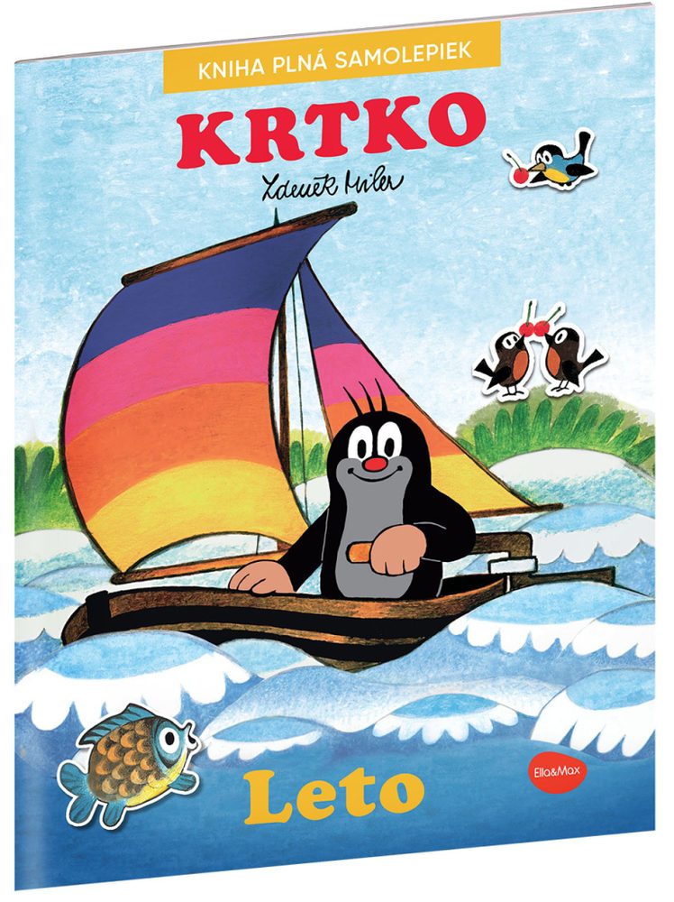 Levně KRTKO a LETO ─ Kniha samolepiek