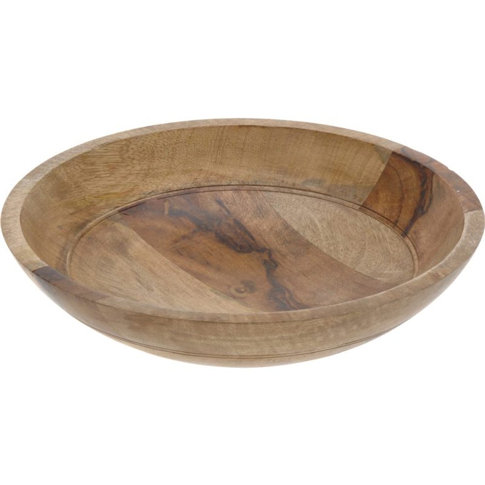 Levně EXCELLENT HOUSEWARE Mísa servírovací z mangového dřeva 30 x 7 cm KO-A55500080