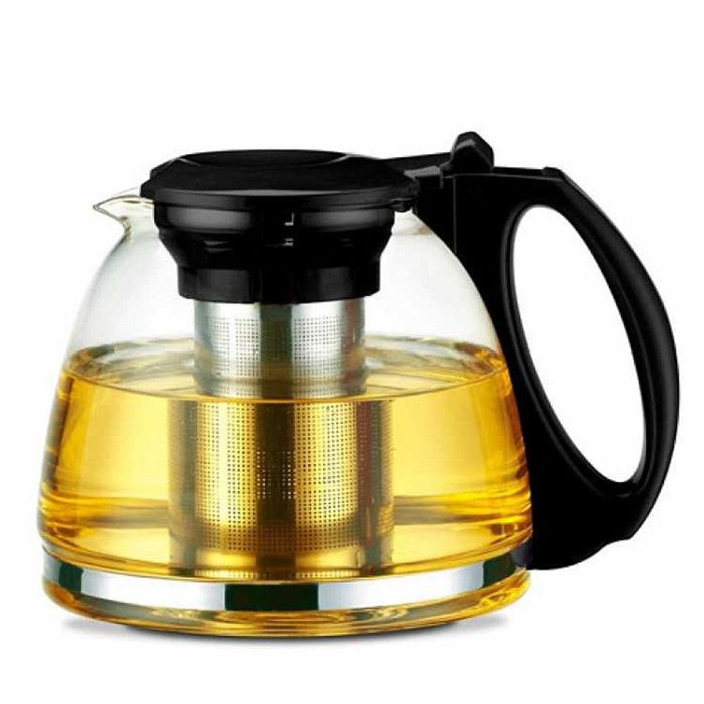 Levně konvice 1,30l, NR sítko, sklo+plast