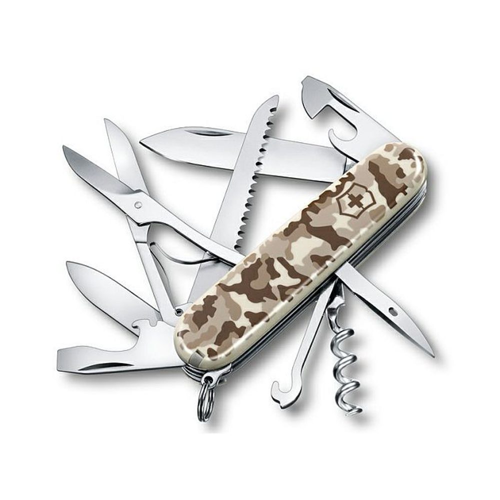 Levně nůž 15-funkcí 91mm Huntsman Desert limit, kapesní Victorinox