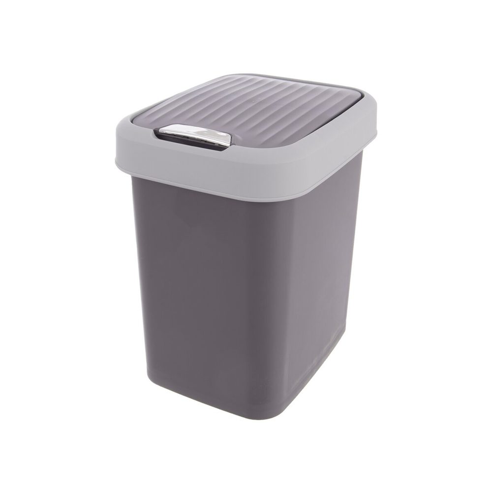 Levně Odpadkový koš GREY 12 l
