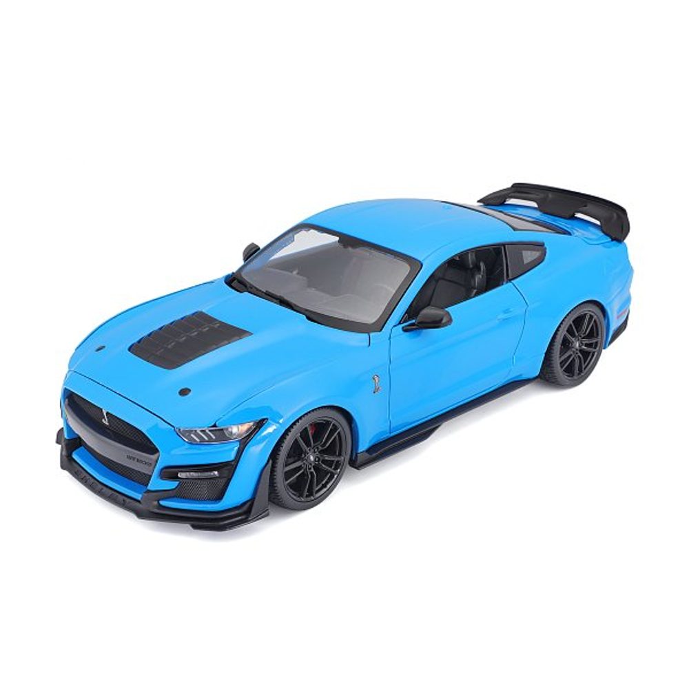 Levně Maisto - 2020 Mustang Shelby GT500, modrá, 1:18